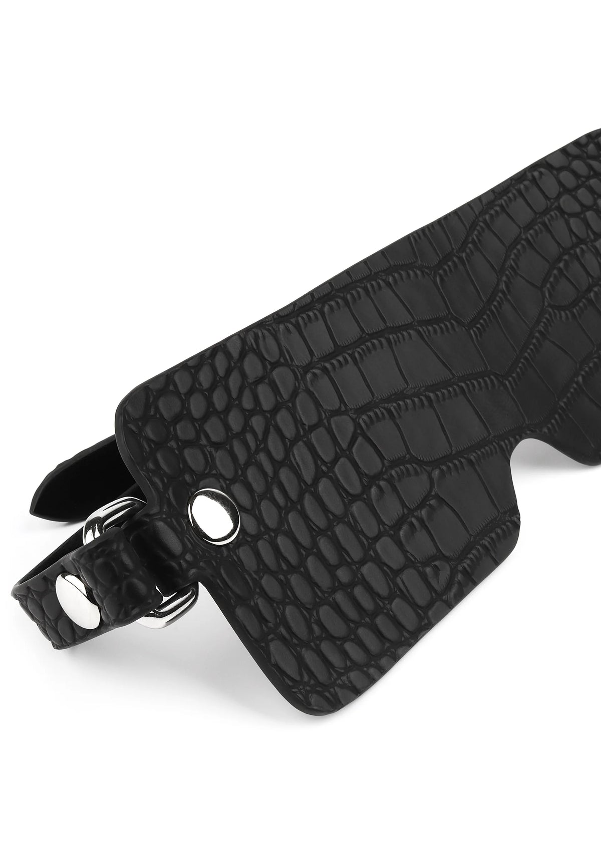 Bestel: Croc - Embossed Blindfold by Feros Avanza - bij Happytoys.nl, happytoys.be, Happytoys.ae: erotische sex webshop | liever Happy dan Easy βββββ