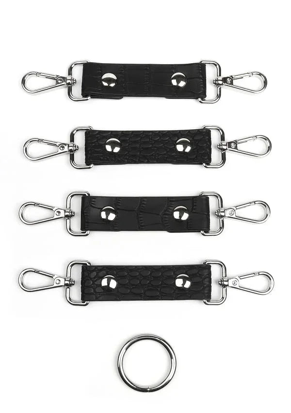 Bestel: Croc - Embossed Hogtie by Feros Avanza - bij Happytoys.nl, happytoys.be, Happytoys.ae: erotische sex webshop | liever Happy dan Easy βββββ
