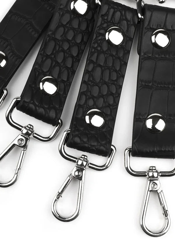 Bestel: Croc - Embossed Hogtie by Feros Avanza - bij Happytoys.nl, happytoys.be, Happytoys.ae: erotische sex webshop | liever Happy dan Easy βββββ