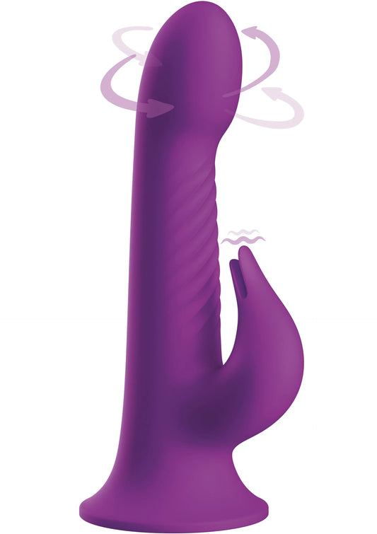 Bestel: Rotating Flutter Rabbit Vibrator by Playhouse Delight - bij Happytoys: de erotische sex webshop | liever Happy dan Easy ⭐⭐⭐⭐⭐