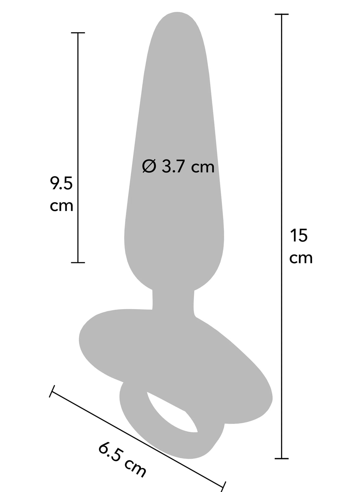 Bestel: Slim Anal Plug Vibrating + Remote by Playhouse - bij Happytoys.nl, happytoys.be, Happytoys.ae: erotische sex webshop | liever Happy dan Easy βββββ