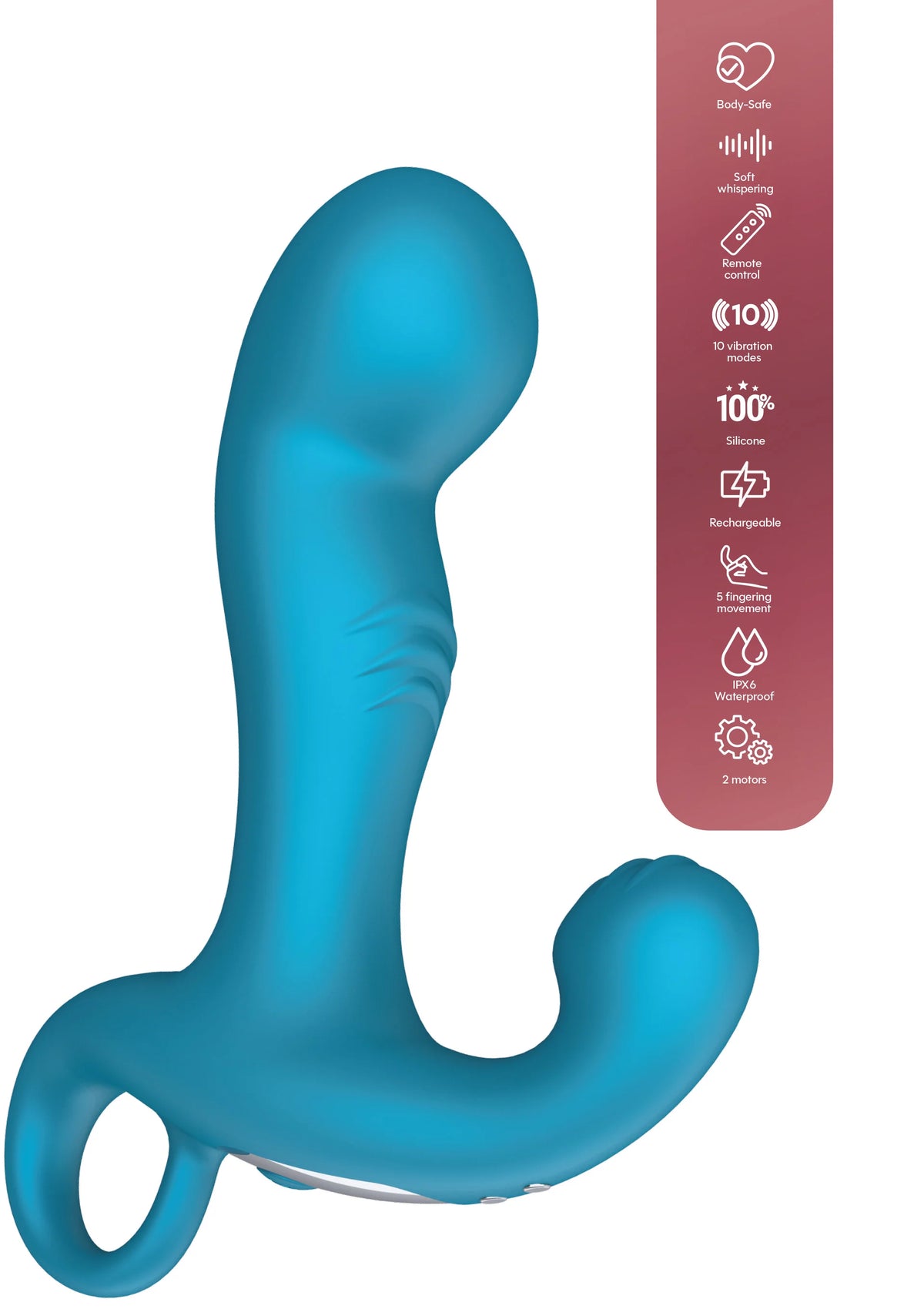 Bestel: P - spot Tapper Plug Vibrating + Remote by Playhouse - bij Happytoys.nl, happytoys.be, Happytoys.ae: erotische sex webshop | liever Happy dan Easy βββββ