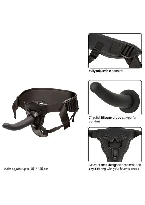 Bestel: Support Strap Silicone Probe by CalExotics - bij Happytoys.nl, happytoys.be, Happytoys.ae: erotische sex webshop | liever Happy dan Easy ⭐⭐⭐⭐⭐