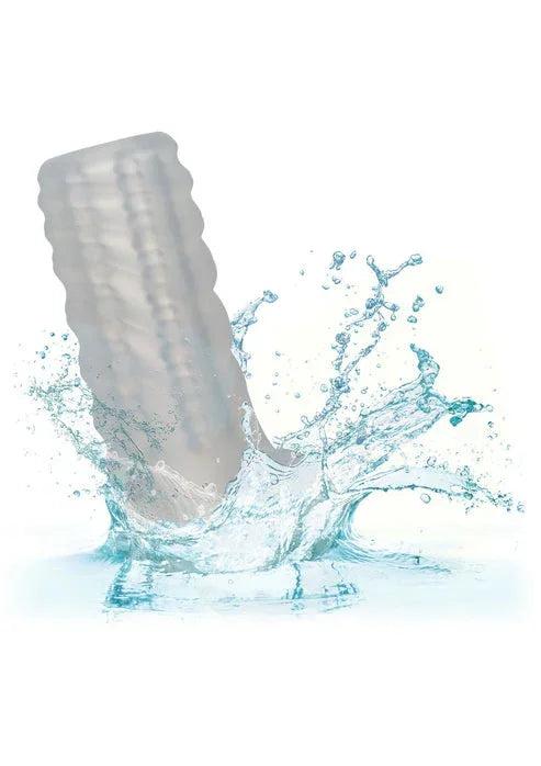 Bestel: Silicone Reversible Sleeve by CalExotics - bij Happytoys.nl, happytoys.be, Happytoys.ae: erotische sex webshop | liever Happy dan Easy ⭐⭐⭐⭐⭐