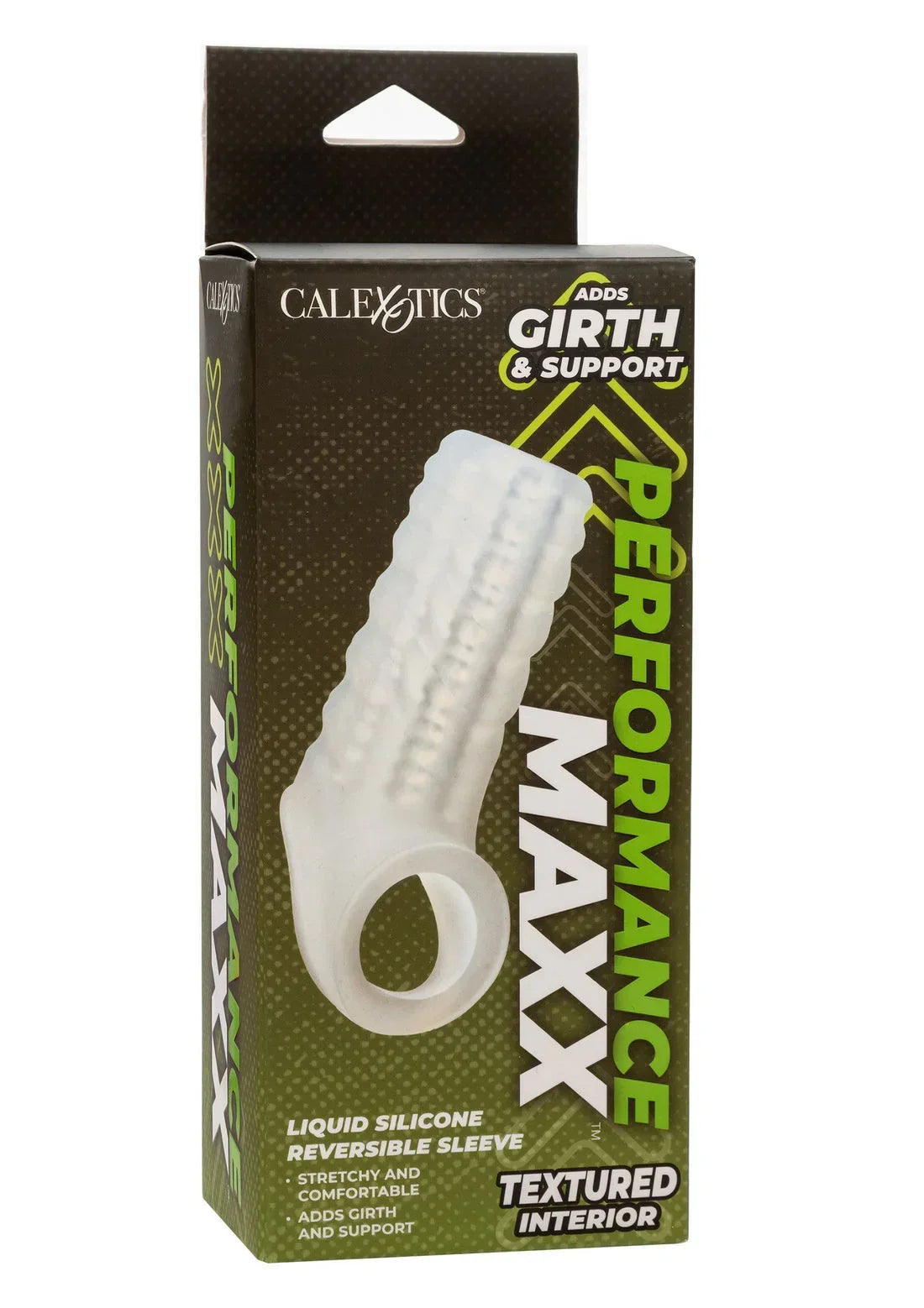 Bestel: Silicone Reversible Sleeve by CalExotics - bij Happytoys.nl, happytoys.be, Happytoys.ae: erotische sex webshop | liever Happy dan Easy ⭐⭐⭐⭐⭐