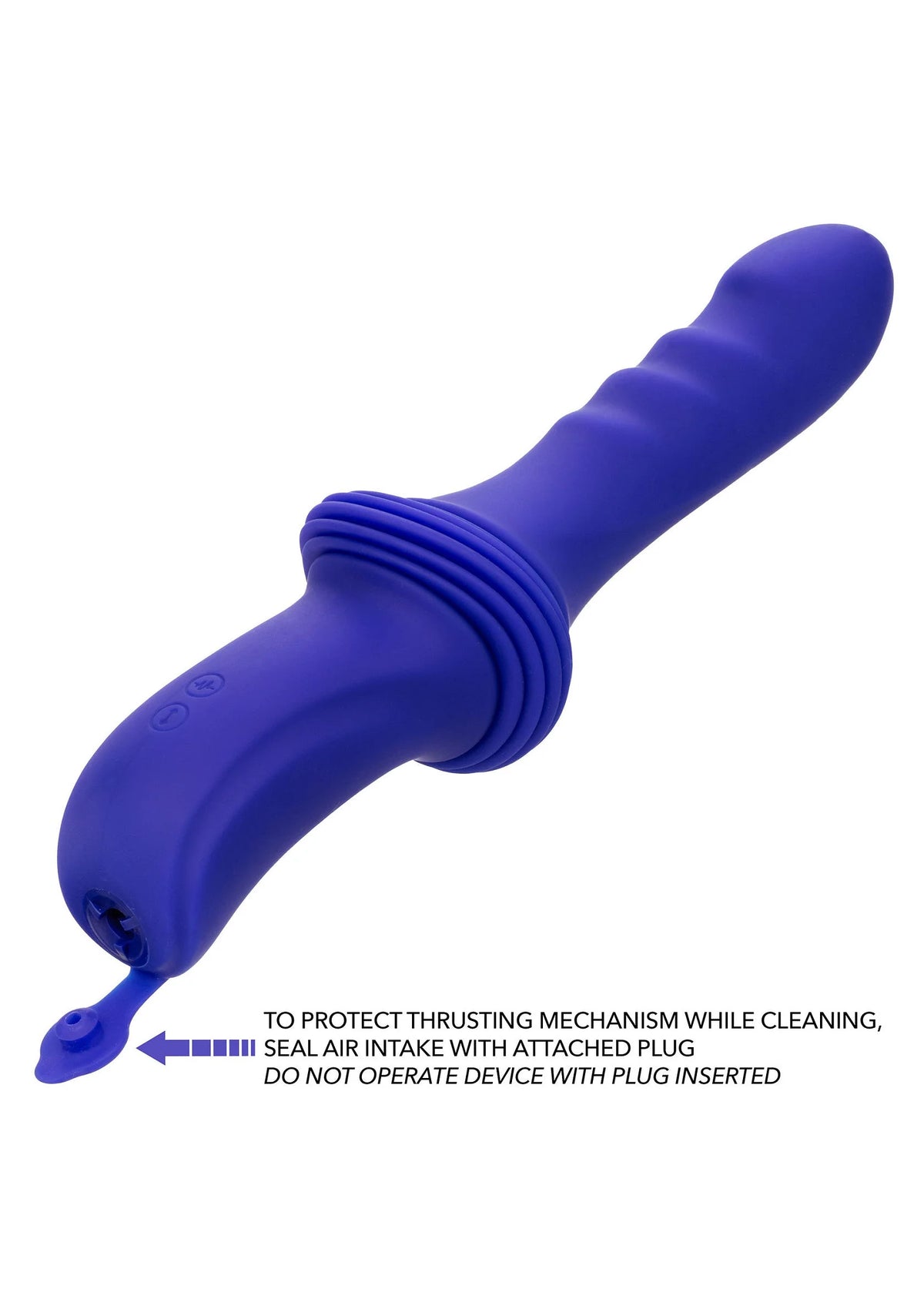 Bestel: Sex Machine Ridged Thruster Purple by CalExotics - bij Happytoys.nl, happytoys.be, Happytoys.ae: erotische sex webshop | liever Happy dan Easy βββββ