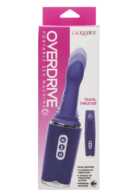 Bestel: Travel Thruster Portable Sex Machine by CalExotics Overdrive - bij Happytoys: de erotische sex webshop | liever Happy dan Easy ⭐⭐⭐⭐⭐