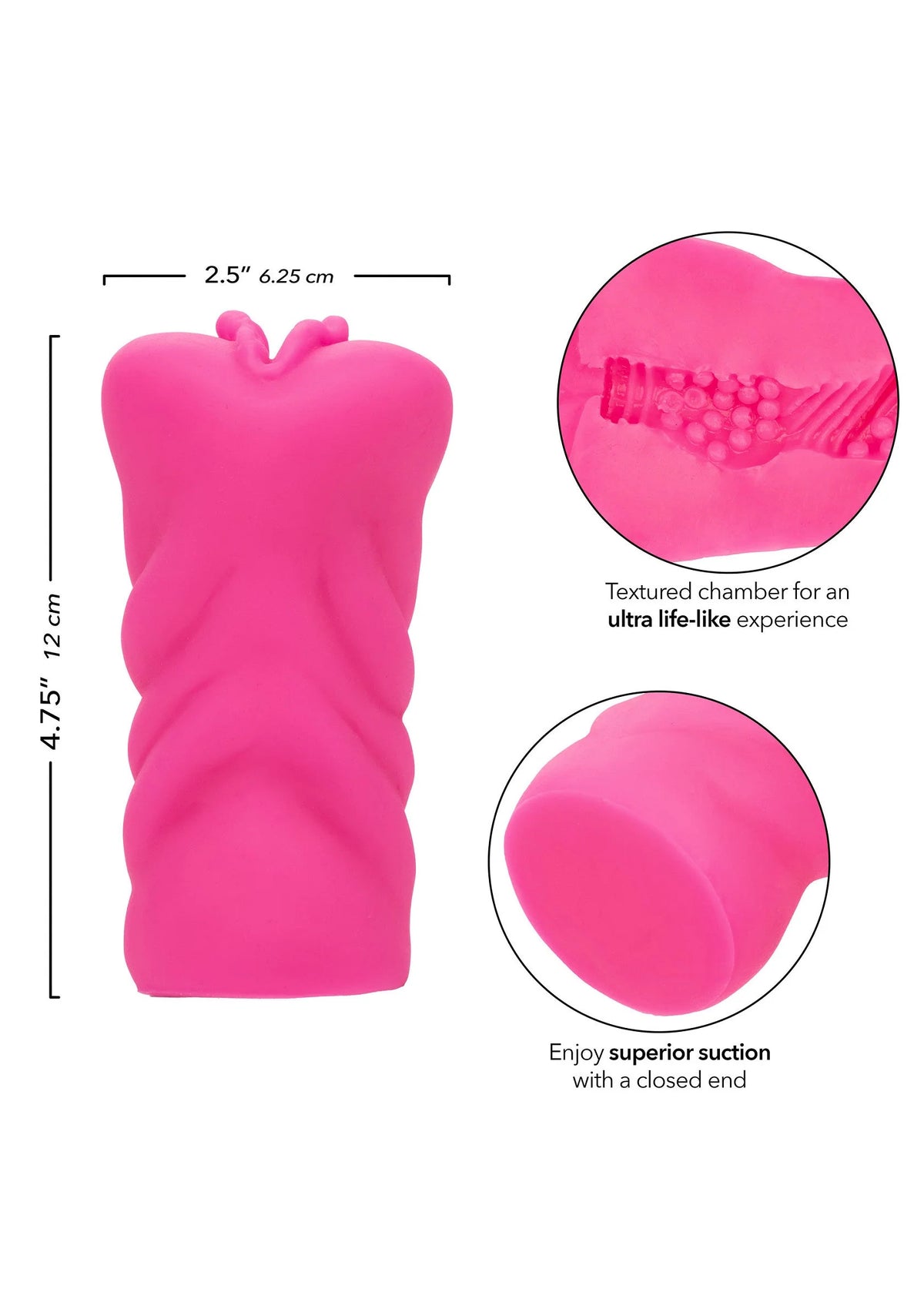 Bestel: Stroker Kitty masturbator by CalExotics - masturbator bij Happytoys.nl, happytoys.be, Happytoys.ae: erotische sex webshop | liever Happy dan Easy ⭐⭐⭐⭐⭐