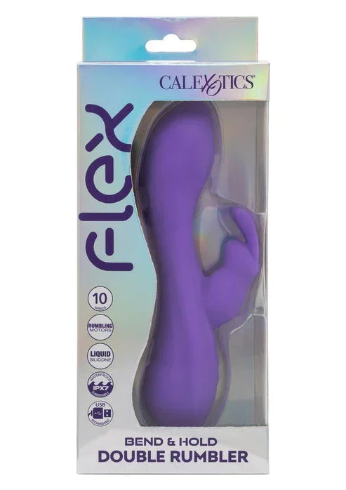 Bend & Hold Double Rumbler Vibrator by CalExotics