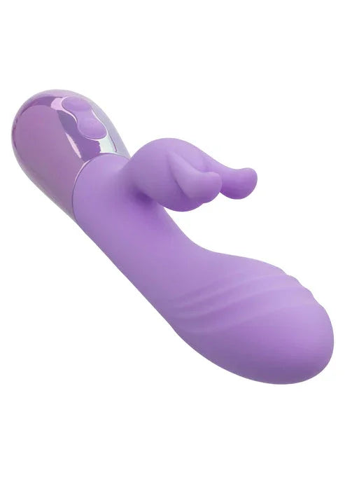 Bestel: Dual Bunny Vibrator by CalExotics - bij Happytoys.nl, happytoys.be, Happytoys.ae: erotische sex webshop | liever Happy dan Easy ⭐⭐⭐⭐⭐