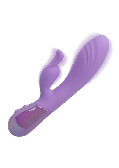 Bestel: Dual Bunny Vibrator by CalExotics - bij Happytoys.nl, happytoys.be, Happytoys.ae: erotische sex webshop | liever Happy dan Easy ⭐⭐⭐⭐⭐