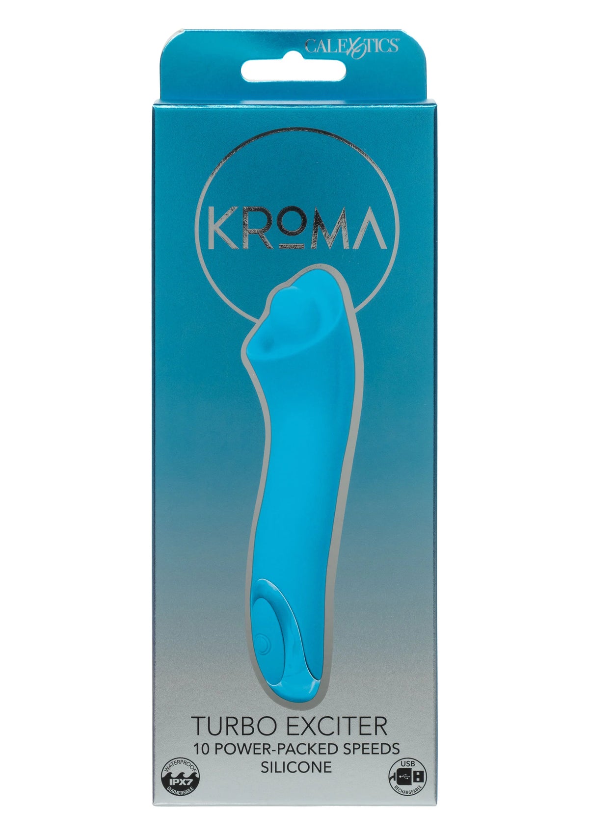 Bestel: Turbo Exciter vibrator by CalExotics Krōma - vibrators bij Happytoys.nl, happytoys.be, Happytoys.ae: erotische sex webshop | liever Happy dan Easy ⭐⭐⭐⭐⭐