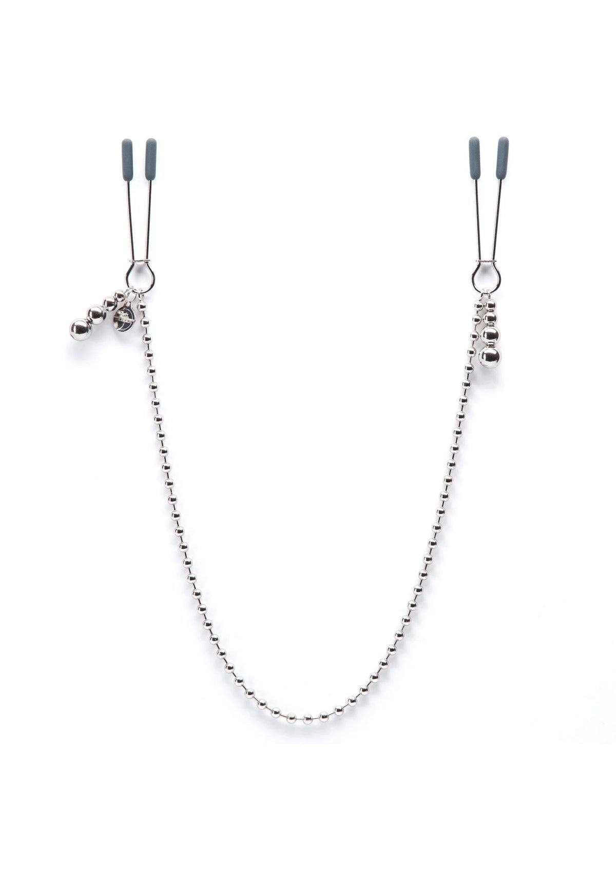 Bestel: At My Mercy Beaded Chain Nipple Clamps Fifty Shades Darker - bij Happytoys.nl, happytoys.be, Happytoys.ae: erotische sex webshop | liever Happy dan Easy βββββ - Default Title - 29042 - SILVER