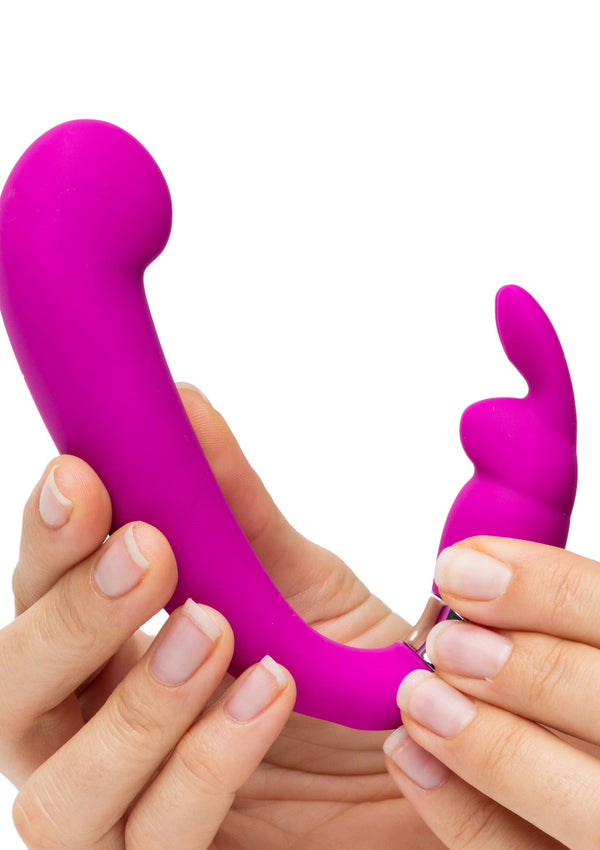 Bestel: G - Spot Clitoral Curve Vibrator by Happy Rabbit - bij Happytoys.nl, happytoys.be, Happytoys.ae: erotische sex webshop | liever Happy dan Easy ⭐⭐⭐⭐⭐