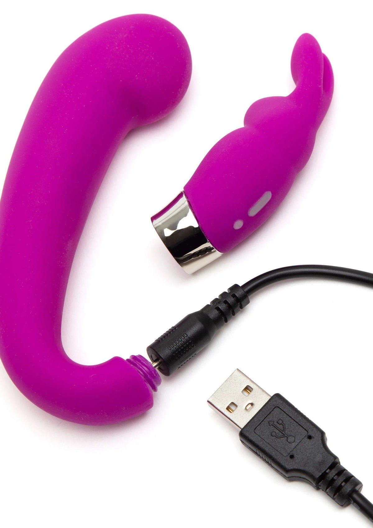 Bestel: G - Spot Clitoral Curve Vibrator by Happy Rabbit - bij Happytoys: de erotische sex webshop | liever Happy dan Easy ⭐⭐⭐⭐⭐