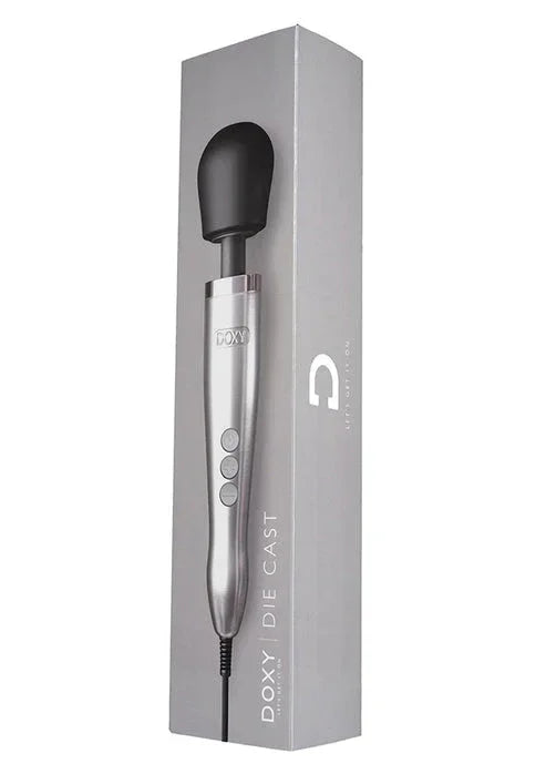 Bestel: Die Cast Metal Wand Massage by Doxy - bij Happytoys.nl, happytoys.be, Happytoys.ae: erotische sex webshop | liever Happy dan Easy βββββ