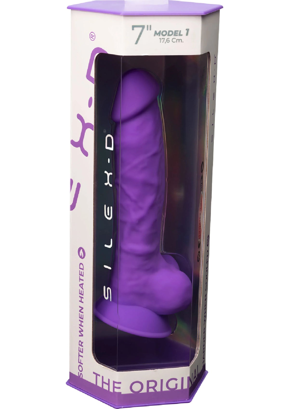 Bestel: Dildo Model 7 inch by Silex - D The Original - bij Happytoys.nl, happytoys.be, Happytoys.ae: erotische sex webshop | liever Happy dan Easy ⭐⭐⭐⭐⭐