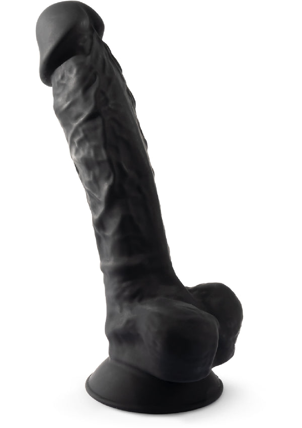 Bestel: Dildo Model 8 inch by Silex - D The original - bij Happytoys.nl, happytoys.be, Happytoys.ae: erotische sex webshop | liever Happy dan Easy βββββ - Zwart - 29704 - BLACK