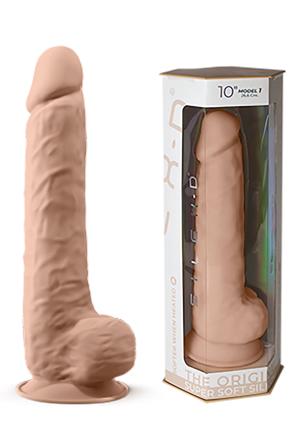 Bestel: Dildo Model 10 inch by Silex - D The Original - bij Happytoys: de erotische sex webshop | liever Happy dan Easy ⭐⭐⭐⭐⭐