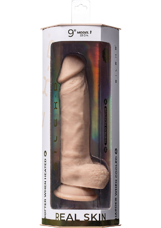 Bestel: Real Skin Dildo Model 1 - 9 inch by Silex - D Real Feel - bij Happytoys: de erotische sex webshop | liever Happy dan Easy ⭐⭐⭐⭐⭐