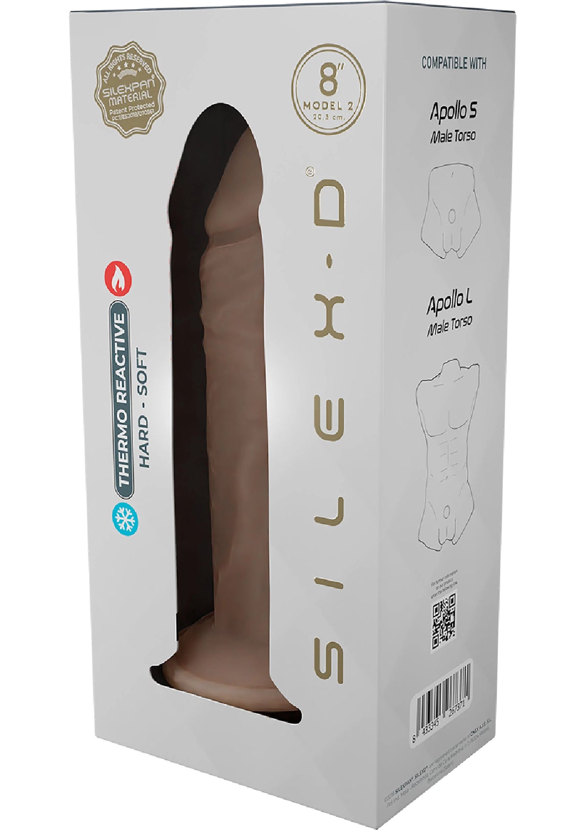 Bestel: Silicone Dong Model 8 inch - bij Happytoys.nl, happytoys.be, Happytoys.ae: erotische sex webshop | liever Happy dan Easy ⭐⭐⭐⭐⭐
