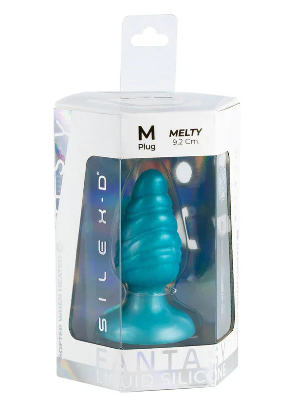 Bestel: Fantasy Plug Melty by Silex - D - bij Happytoys.nl, happytoys.be, Happytoys.ae: erotische sex webshop | liever Happy dan Easy βββββ - Default Title - 29765 - AQUA