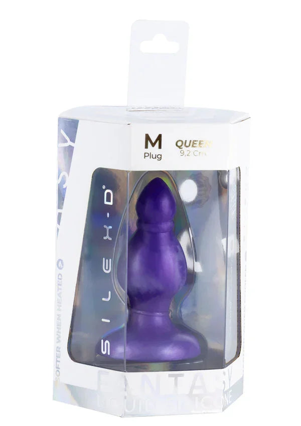 Bestel: Fantasy Plug Queen by Silex - D - bij Happytoys.nl, happytoys.be, Happytoys.ae: erotische sex webshop | liever Happy dan Easy ⭐⭐⭐⭐⭐ - Default Title - 29767 - PURPLE