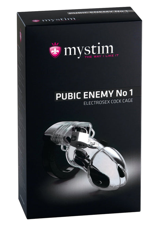 Bestel: Pubic Enemy No. 1 Cock Cage by MyStim - bij Happytoys: de erotische sex webshop | liever Happy dan Easy ⭐⭐⭐⭐⭐