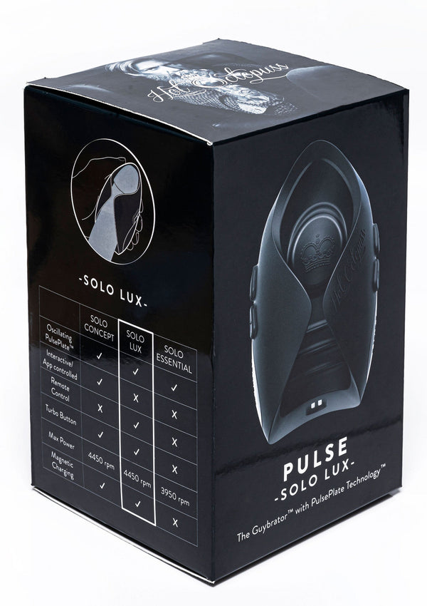 Bestel: Pulse Solo Lux stroker by Hot Octopuss - bij Happytoys.nl, happytoys.be, Happytoys.ae: erotische sex webshop | liever Happy dan Easy ⭐⭐⭐⭐⭐