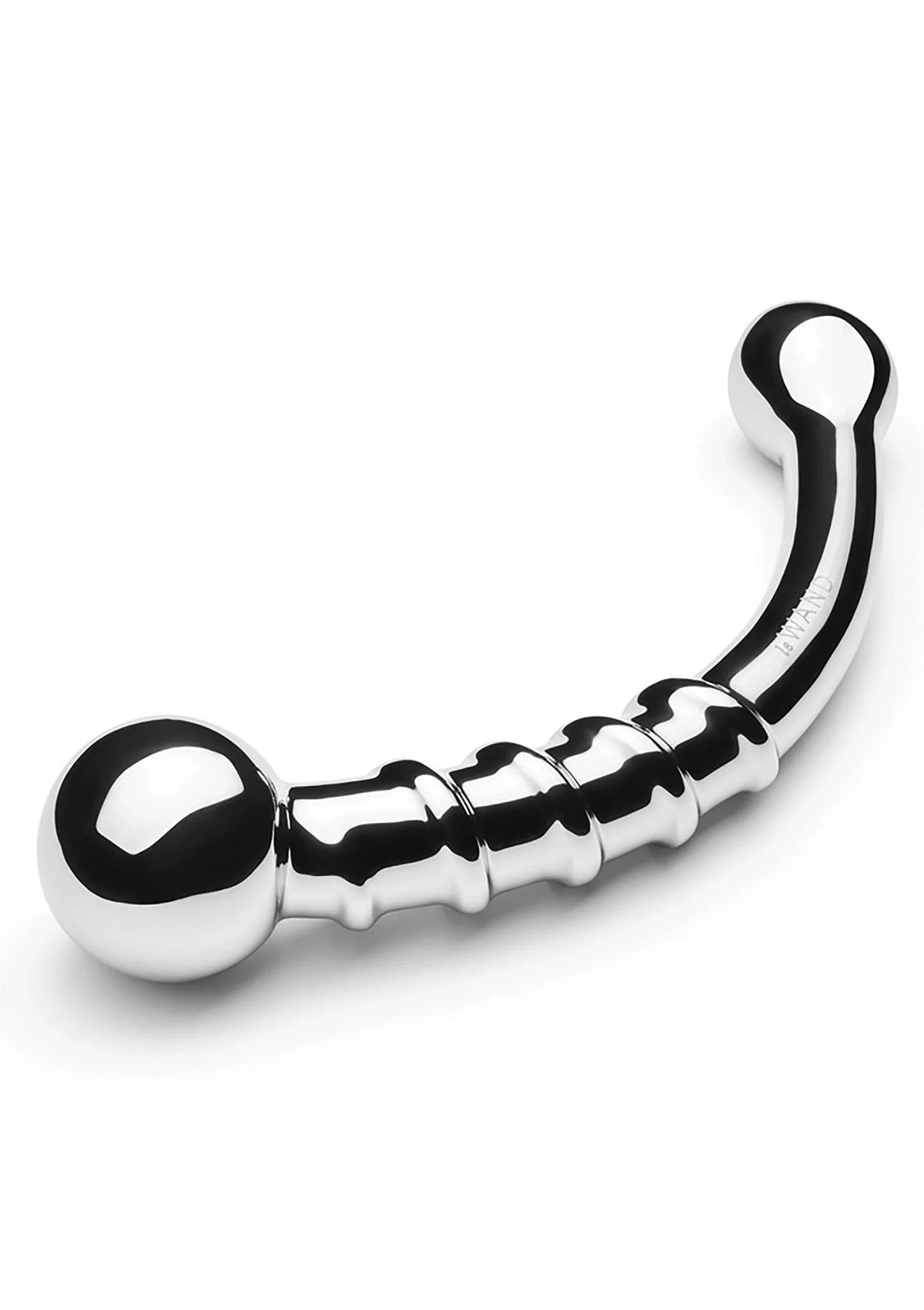 Bestel: Chrome Bow butplug by Le Wand - bij Happytoys.nl, happytoys.be, Happytoys.ae: erotische sex webshop | liever Happy dan Easy ⭐⭐⭐⭐⭐ - Default Title - 35381 - SILVER