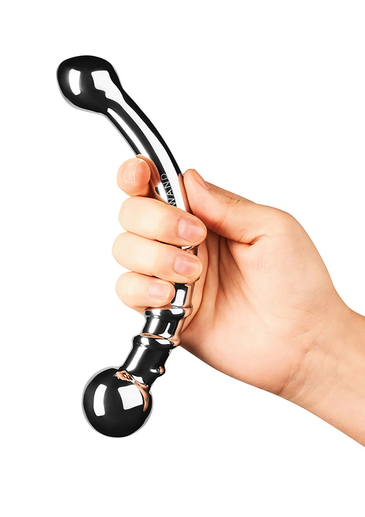 Bestel: Chrome Bow butplug by Le Wand - bij Happytoys.nl, happytoys.be, Happytoys.ae: erotische sex webshop | liever Happy dan Easy ⭐⭐⭐⭐⭐