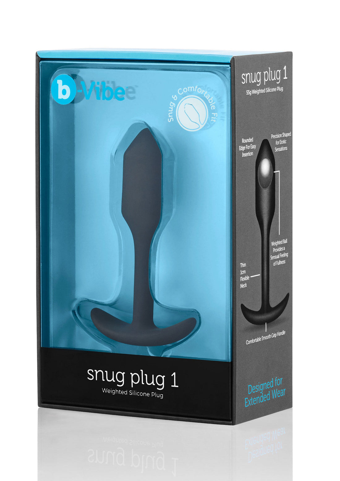 Bestel: Snug Plug 1 by B - Vibe - bij Happytoys.nl, happytoys.be, Happytoys.ae: erotische sex webshop | liever Happy dan Easy ⭐⭐⭐⭐⭐