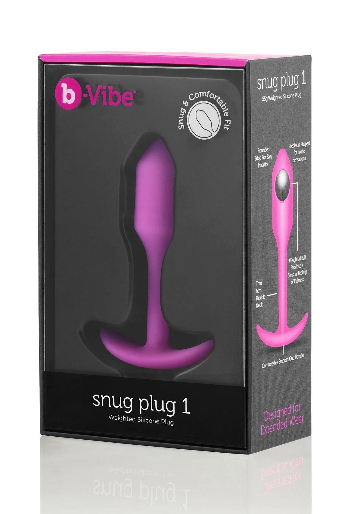 Bestel: Snug Plug 1 by B - Vibe - bij Happytoys.nl, happytoys.be, Happytoys.ae: erotische sex webshop | liever Happy dan Easy ⭐⭐⭐⭐⭐