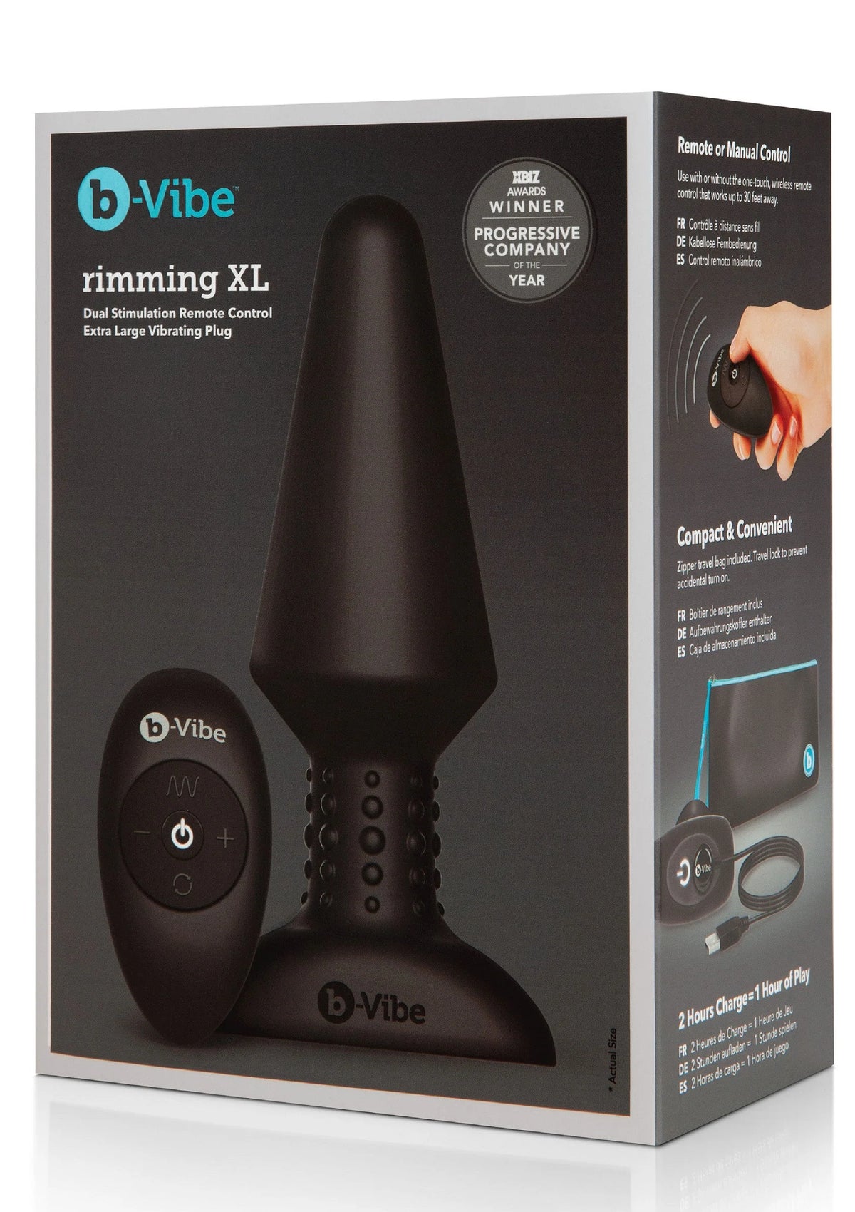 Bestel: Rimming Plug XL by B - Vibe - bij Happytoys.nl, happytoys.be, Happytoys.ae: erotische sex webshop | liever Happy dan Easy ⭐⭐⭐⭐⭐