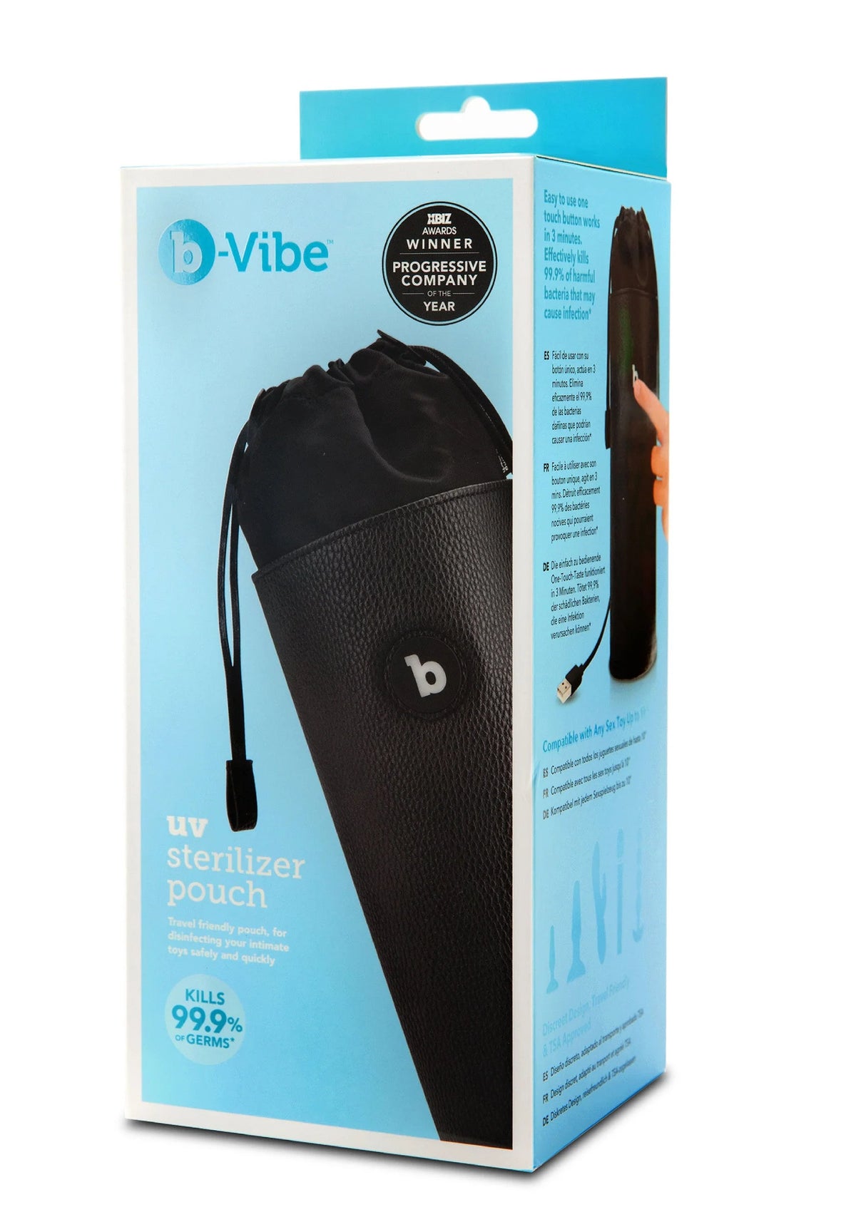 Bestel: UV Sterilizer by B - Vibe - bij Happytoys.nl, happytoys.be, Happytoys.ae: erotische sex webshop | liever Happy dan Easy βββββ