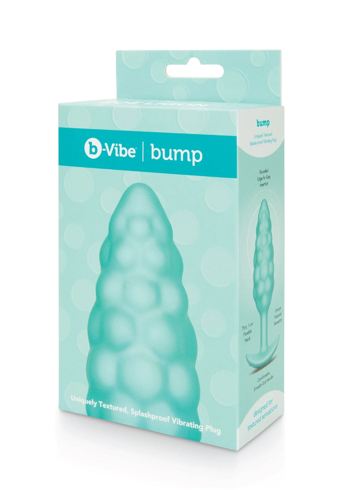 Bestel: Bump Texture Plug Anal Buttplug by B - Vibe - bij Happytoys.nl, happytoys.be, Happytoys.ae: erotische sex webshop | liever Happy dan Easy βββββ
