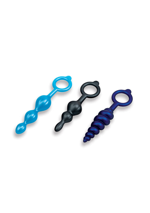 Bestel: Beaded Butties Bundle Butplug anal Trainer set by B - Vibe - bij Happytoys.nl, happytoys.be, Happytoys.ae: erotische sex webshop | liever Happy dan Easy ⭐⭐⭐⭐⭐
