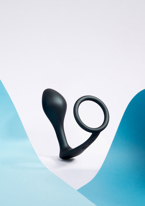 Bestel: B - Vibe Ringer Cock Ring & Plug by B - Vibe - bij Happytoys.nl, happytoys.be, Happytoys.ae: erotische sex webshop | liever Happy dan Easy ⭐⭐⭐⭐⭐