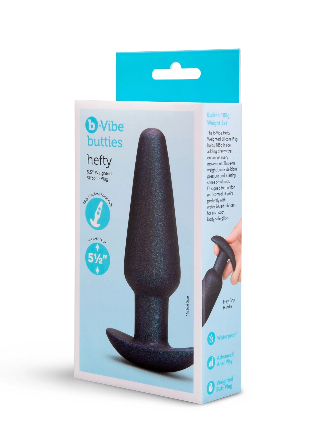 Bestel: Butties Hefty butplug by B - Vibe - bij Happytoys.nl, happytoys.be, Happytoys.ae: erotische sex webshop | liever Happy dan Easy ⭐⭐⭐⭐⭐