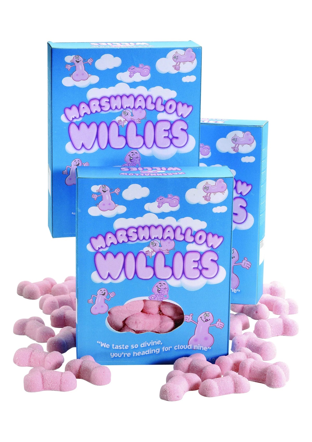 Bestel: Marshmallow Willies - bij Happytoys.nl, happytoys.be, Happytoys.ae: erotische sex webshop | liever Happy dan Easy ⭐⭐⭐⭐⭐ - Default Title - 37009 - PINK