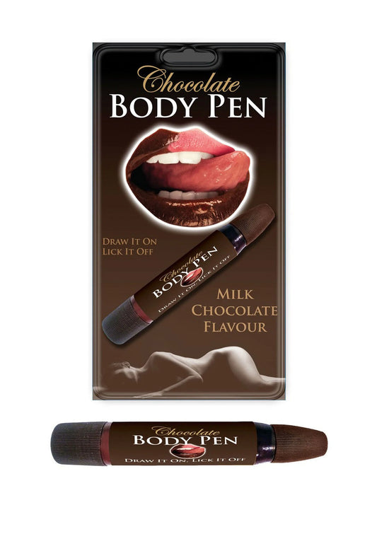 Bestel: Chocolate Body Pen by Spencer & Fleetwood - bij Happytoys: de erotische sex webshop | liever Happy dan Easy ⭐⭐⭐⭐⭐