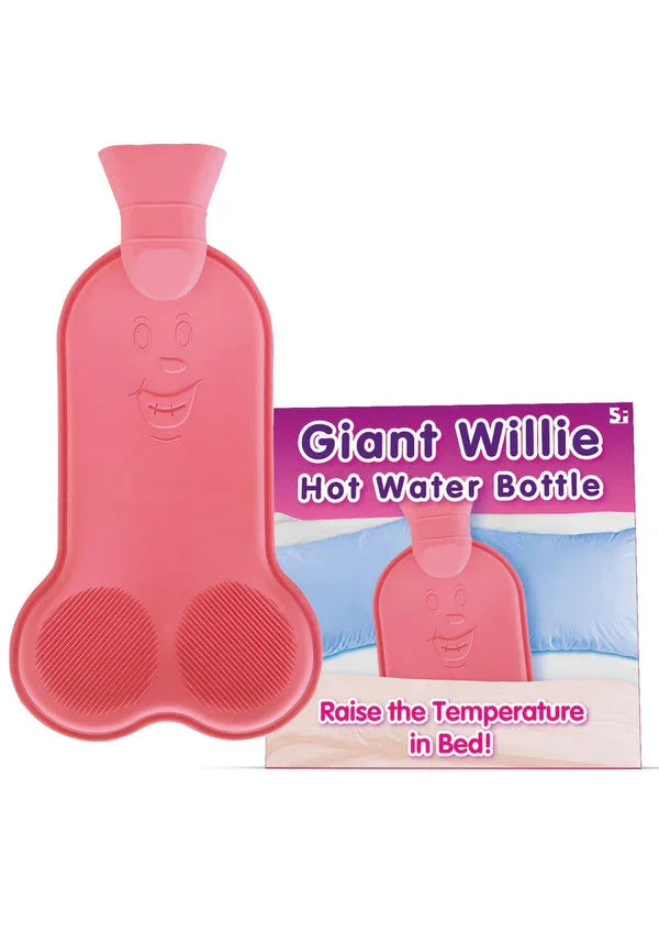 Bestel: Giant Willie Hot Water Bottle by Spencer & Fleetwood - bij Happytoys.nl, happytoys.be, Happytoys.ae: erotische sex webshop | liever Happy dan Easy βββββ - Default Title - 37048 - PINK