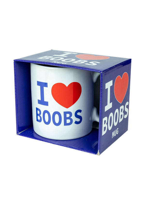 Bestel: I Love Boobs Mug by Spencer & Fleetwood - bij Happytoys.nl, happytoys.be, Happytoys.ae: erotische sex webshop | liever Happy dan Easy βββββ
