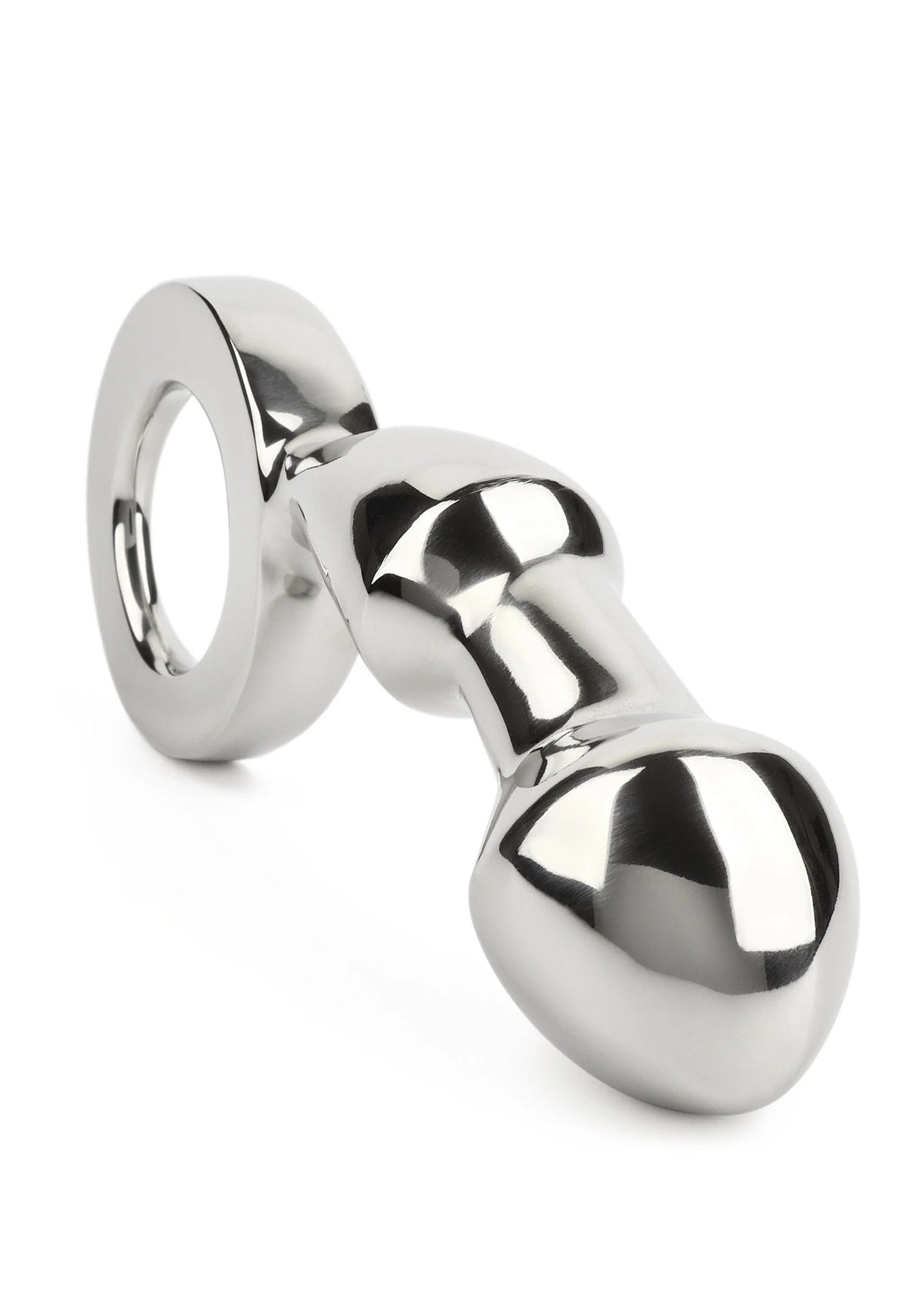 Bestel: Mr. Steel Drang Fun Plug - bij Happytoys.nl, happytoys.be, Happytoys.ae: erotische sex webshop | liever Happy dan Easy βββββ - Default Title - 38162 - SILVER