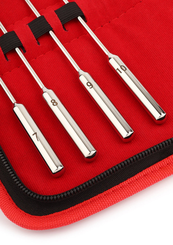 Bestel: Rosebud Urethral Dillators Sounds 8 pcs by Mr. Steel - bij Happytoys: de erotische sex webshop | liever Happy dan Easy ⭐⭐⭐⭐⭐