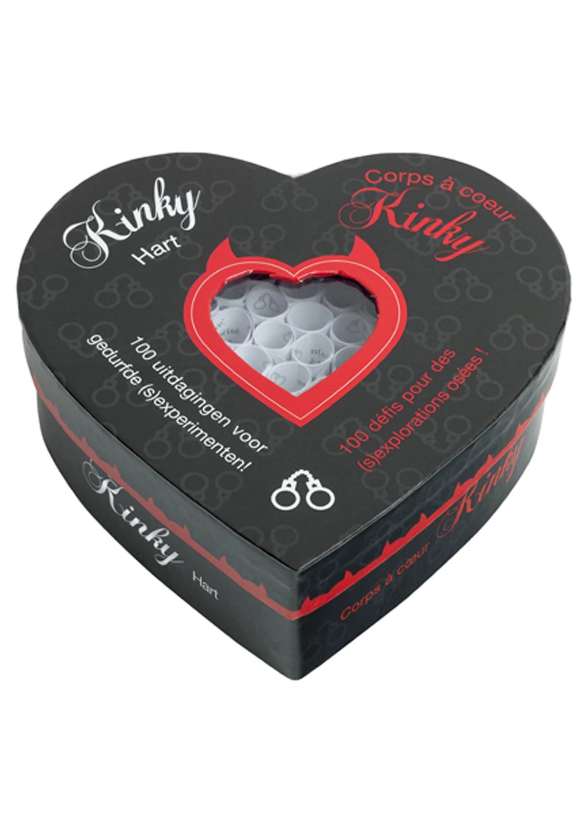Bestel: Hart/Coeur Kinky NL/FR - bij Happytoys.nl, happytoys.be, Happytoys.ae: erotische sex webshop | liever Happy dan Easy βββββ