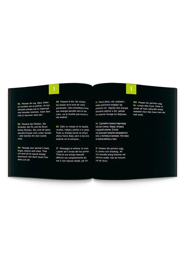 Bestel: Foreplay 10 languages by Tease & Please - bij Happytoys.nl, happytoys.be, Happytoys.ae: erotische sex webshop | liever Happy dan Easy βββββ