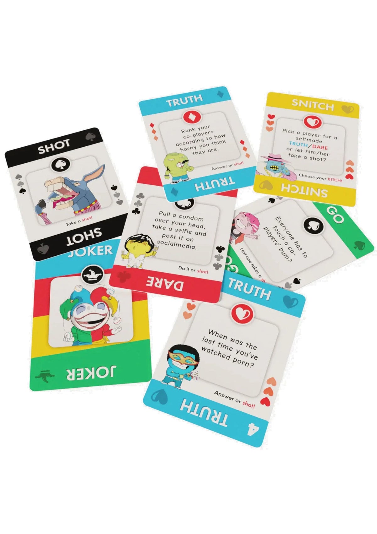 Bestel: MadWish Playing Cards 24 pcs ENG/DE - bij Happytoys.nl, happytoys.be, Happytoys.ae: erotische sex webshop | liever Happy dan Easy ⭐⭐⭐⭐⭐