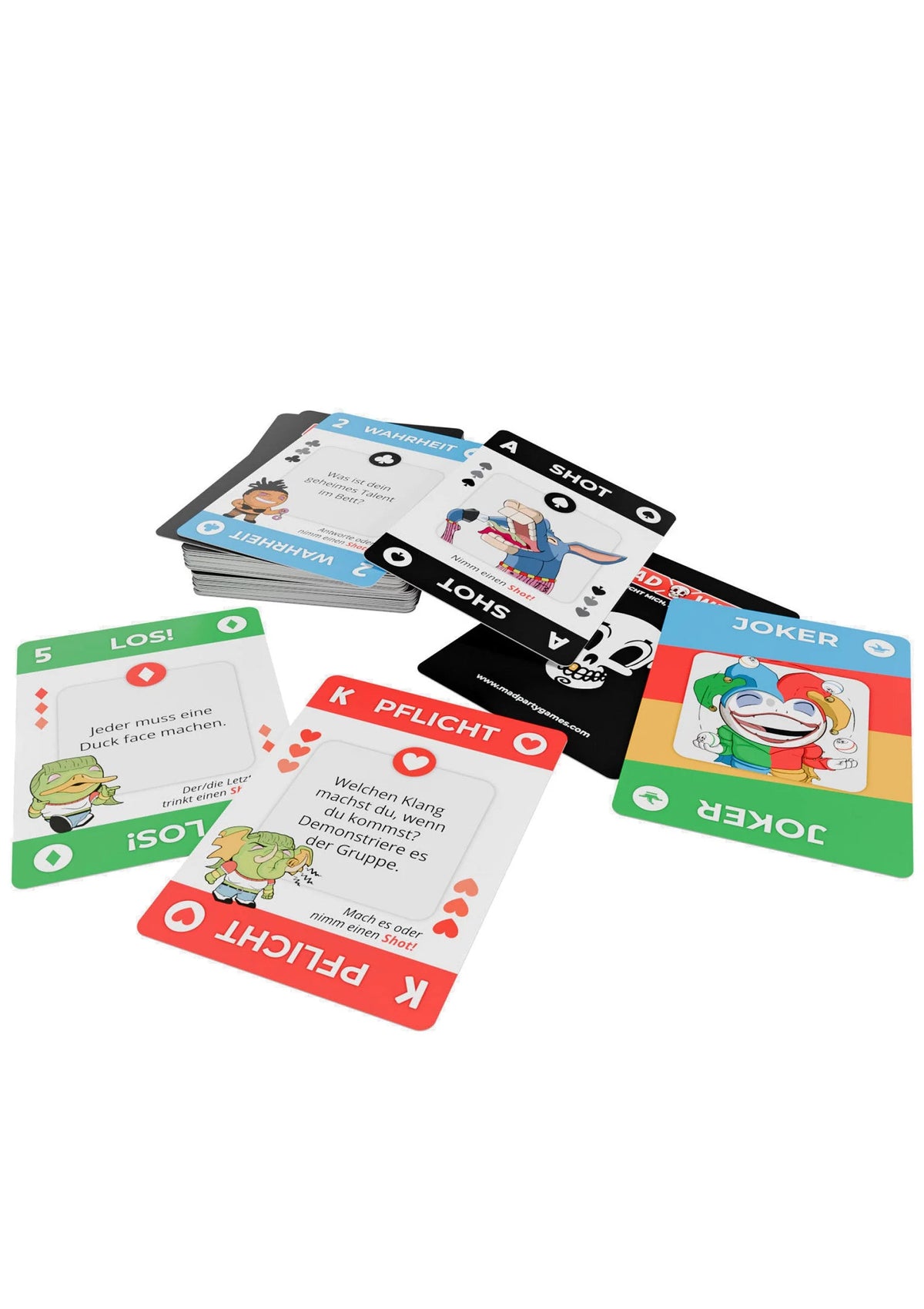 Bestel: MadWish Playing Cards 24 pcs ENG/DE - bij Happytoys.nl, happytoys.be, Happytoys.ae: erotische sex webshop | liever Happy dan Easy ⭐⭐⭐⭐⭐