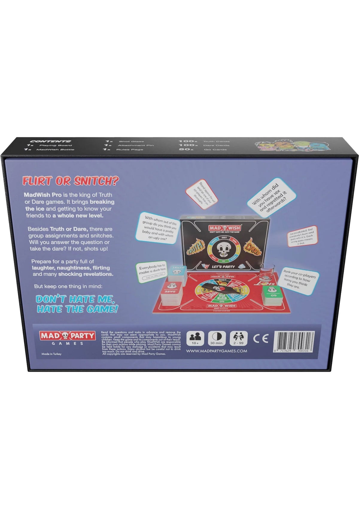 Bestel: MadWish Pro ENG/DE - bij Happytoys.nl, happytoys.be, Happytoys.ae: erotische sex webshop | liever Happy dan Easy ⭐⭐⭐⭐⭐